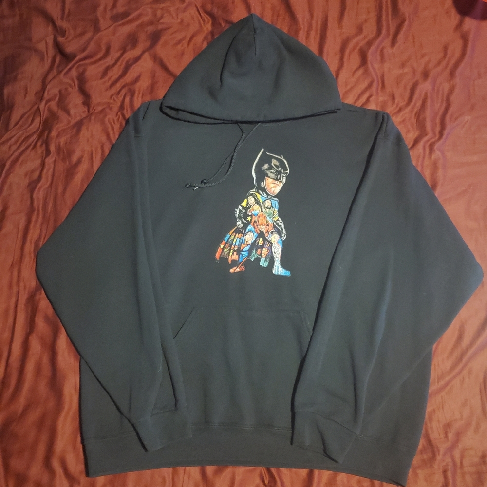 Justice League Pullover Black Hoodie